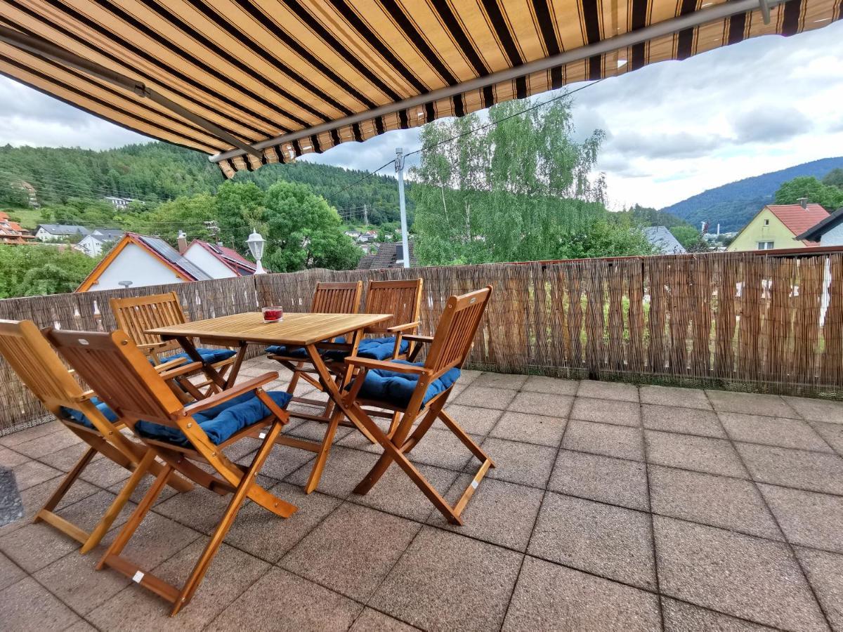 3 Zimmer-Apartment Mit Terrasse Gernsbach Dış mekan fotoğraf